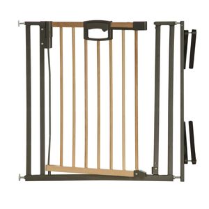 Tür- und Treppenschutzgitter Easylock Wood Plus (Ohne Bohren) (84,5 cm - 92,5 cm) : 84,5 cm - 92,5 cm Breite: 84,5 cm - 92,5 cm