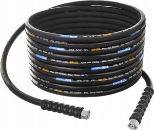 30m langer 250 BAR DN8 Schlauch mit 3/8" Innengewinde für Waschmaschinen