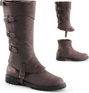 GOTHAM-105 Damen Slipper von Funtasma, Braun  , EU 44-45, US L