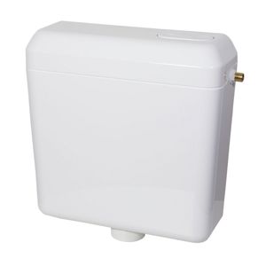 Aufputz Spülkasten WC Toilette Wasser Kasten Spülung Toilettentank 6 - 9 Liter Kupfergewinde