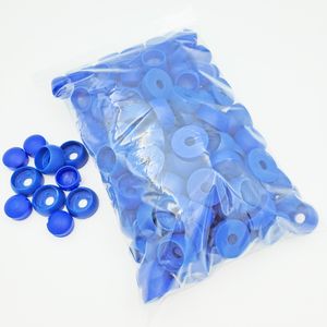 Schrauben-Abdeckkappen für Spielgeräte in 80 Stück-Packung, blau