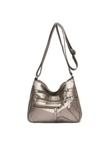 Frauen Multi Taschen Geldbörse Einkaufsbett Crossbody Bag Kunstleder Messenger Handtasche