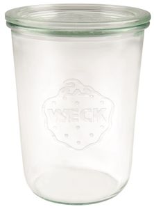 Weck 743 Sturzglas-Set, 0,75 l, mit Deckel (1 Stück)