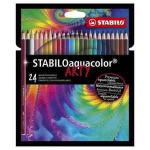 STABILO pastelky aquacolor ARTY 24 ks v papírové krabičce