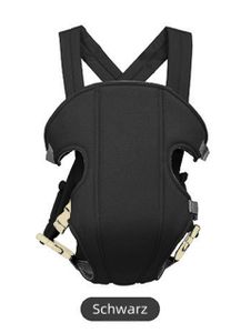 Ergonomische Bauchtrage Babytrage Kindertrage Bauchtrage Rueckentrage Tragetuch Babytragetuch,Schwarz