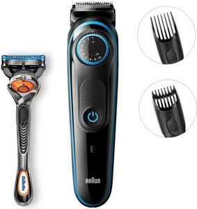 Braun Base BT5040 - 0,5 mm - 2 cm - 0,5 mm - Długi zarost - Krótki zarost - Pokrętła - Sterowanie obrotowe - Dioda LED