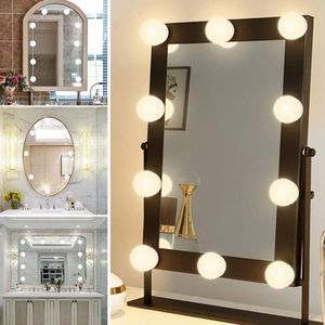 Hollywood LED Spiegelleuchte Stil Schminklicht für Spiegel Schminktisch Beleuchtung Spiegel Lichter Set für Schminkspiegel, Kosmetikspiegel, Schminktisch/Badzimmer Spiegel
