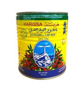 Harissa la flamme du cap bon - Chilipaste aus Tunesien (760g)