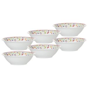 Dessertschale / Salatschale 15cm 6er Set Doppio Shanti