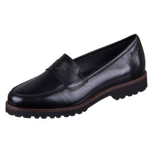 Sioux Meredith-709-H Damen Mokassin in Schwarz, Größe 6.5