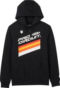 FOX Pro Circuit 2023 Hoodie, schwarz/weiß/rot, XL
