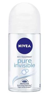 Nivea Woman Dezodorant w kulce Pure Invisible, 50 ml