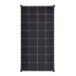 enjoy solar® Monokristallines Solarmodul 190W 12V (silberne Rahmen), Zellengröße 166*166 mm 0% MwSt