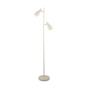 Lindby Stehlampe 'Ovelia' in creme aus Metall