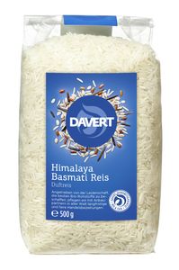 Davert - Himalaya Basmati Reis, duftender Reis - 500g