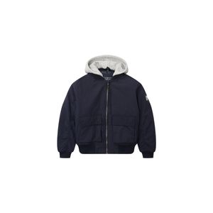 Chlapecká tmavě modrá bunda Tom Tailor Light s kapucí - 140 €