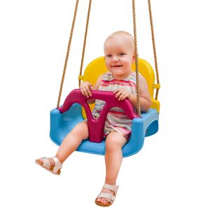 3 in 1 Babyschaukel Kleinkindschaukel Kinderschaukel Spielplatz verstellbar Spaß 