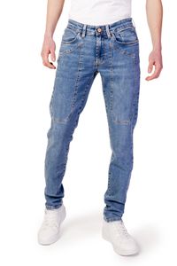 JECKERSON Jeans Pánské bavlněné modré džíny GR77381 - Velikost: w34