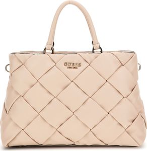GUESS Zaina Girlfriend Satchel Damen Handtasche stone