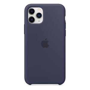 Apple Silikon Case für iPhone 11 Pro Max mitternachtsblau