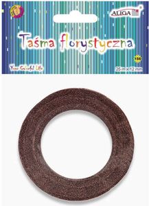 Floristenband - braun 12mmx25m - ALIGA