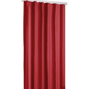 Verdunkelungsgardine mit Universalband Shadow 135 x 175 cm in Rot