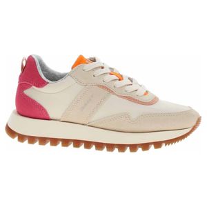 Gant Damen Sneaker Caffay Veloursleder 28533472 beige/orange, Schuhgröße:40 EU