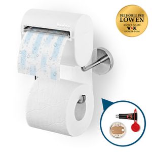 Weißer Kunststoff Ersatz Toilettenpapierhalter Rolleneinsatz SpindelfederWLTE