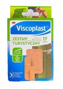 Viscoplast, Turystyczny zestaw plastrów, 17 sztuk - Długi termin ważności!