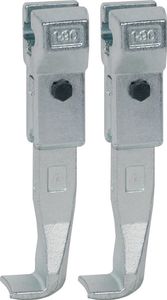Abzughaken-Paar für Abzieher Universal Größe 1-190 - 200mm KUKKO