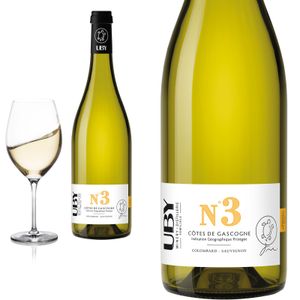 2022 Uby N° 3 Colombard - Sauvignon von Domaine d'Uby - Weißwein