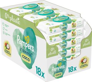 Pampers Feuchte Tücher Coconut (18x 42er Pack) 756 Stück Ecom Vorteilspack Pampers Feuchte Tücher Coconut (18x 42er Pack) 756 Stück Ecom Vorteilspack
