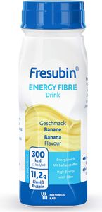 Fresubin Energy Fibre Drink Banánová láhev na pití 4X200 ml