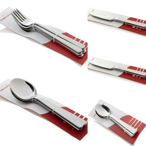 6x Trendmax "Teelöffel" Besteck Menübesteck Edelstahl Silber Gabel Löffel Messer Teelöffel Silber Glänzend