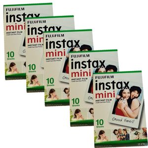 Fujifilm Instax Mini 5 x 10er - Fotopapier - weiß