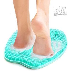 Fußbürste Reinigung Massage für Füße Fußpflege Fuß Pflege Bürste Waschbürste Fußmassage unter der Dusche Hornhautentferner