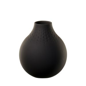 Villeroy & Boch Vase Manufacture Collier noir schwarz