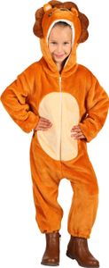 Kostüm Overall Plüsch Baby Löwe, Groesse:80