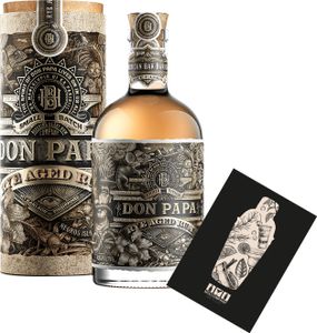 Don Papa Rum Rye Aged 0,7L (45% Vol) Rhum Ron Small Batch - [Enthält Sulfite]
