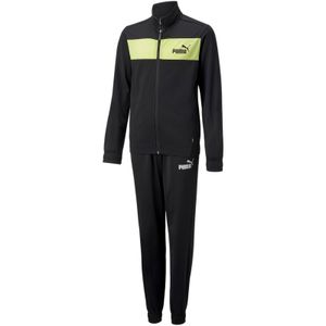 PUMA CL dres chłopięcy puma czarny/cytrynowy 104
