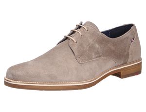 Lloyd Lass Business-Schuhe Herren, Schnürer elegant, Leder, Stone (Beige) - Herrenschuhe Sneaker / Schnürschuh, Beige, leder (nova suede)