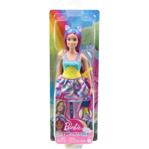 Barbie Dreamtopia Einhornpuppe, blau-lila