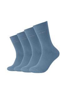 Camano Socken 4er Pack ca-soft mit innovativem Piquée-Bund captain's blue 43-46