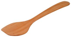 Hofmeister Holzwaren, Bratgut Pfannenwender Wok-Wender, Heber,  aus Kirschholz, geölt L370xB86xH6 mm, 11227