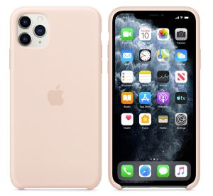 Apple Silikonové pouzdro iPhone 11 Pro Pink Sand