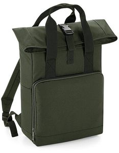 Batoh BagBase Roll-Top s dvojitým držadlom BG118 Green Olive Green 28 x 38 x 12 cm