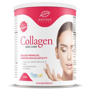 Nature's Finest Kollagen SkinCare mit Naticol®| Ganz natürliche, hoch aufnahmefähige Collagen Pulver - Getränkmischung | Reduktion von Falten und der Verbesserung der Hautelastizität
