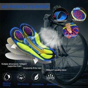 Fahrradunterhose Herren Fahrradhose 4D Gel Radlerhose MTB Biking Cycling Shorts XL schwarz