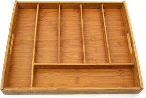 Kesper Schubladenorganisator, 38 x 32 cm, Bambusholz
