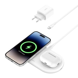 Belkin BOOST Charge Pro 2in1 Qi2 Ladepad 15W magnet.ws WIZ021vfWH